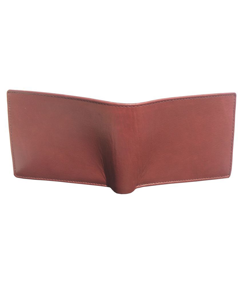 Leather Club Leather Brown Formal Regular Wallet Buy Online at Low
