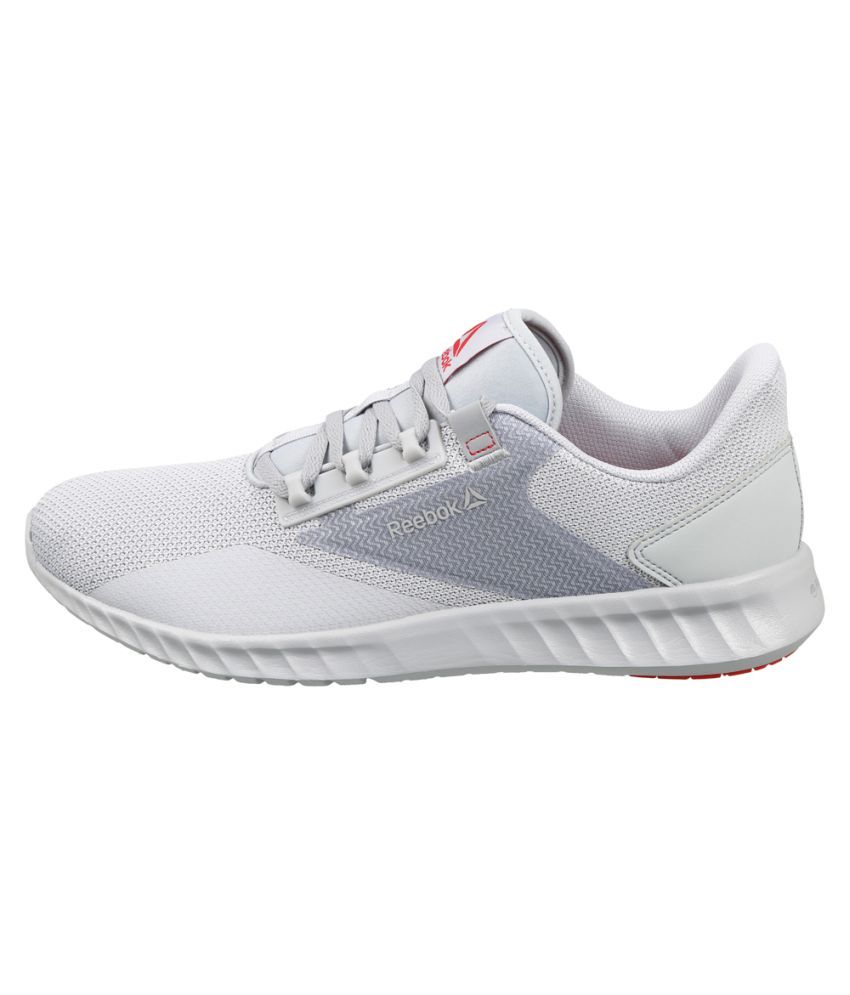 grey reebok sneakers
