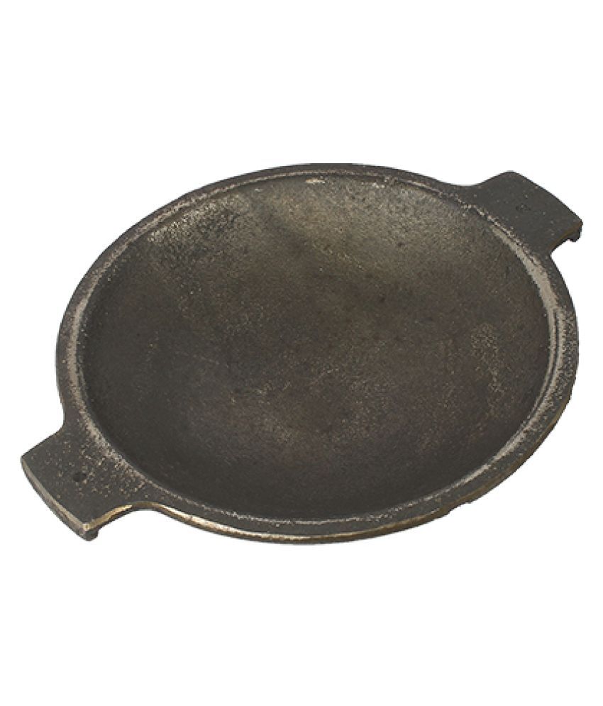 The Indus Valley Cast Iron Appam Pan No Coating Iron Pan 28 cm mL Buy