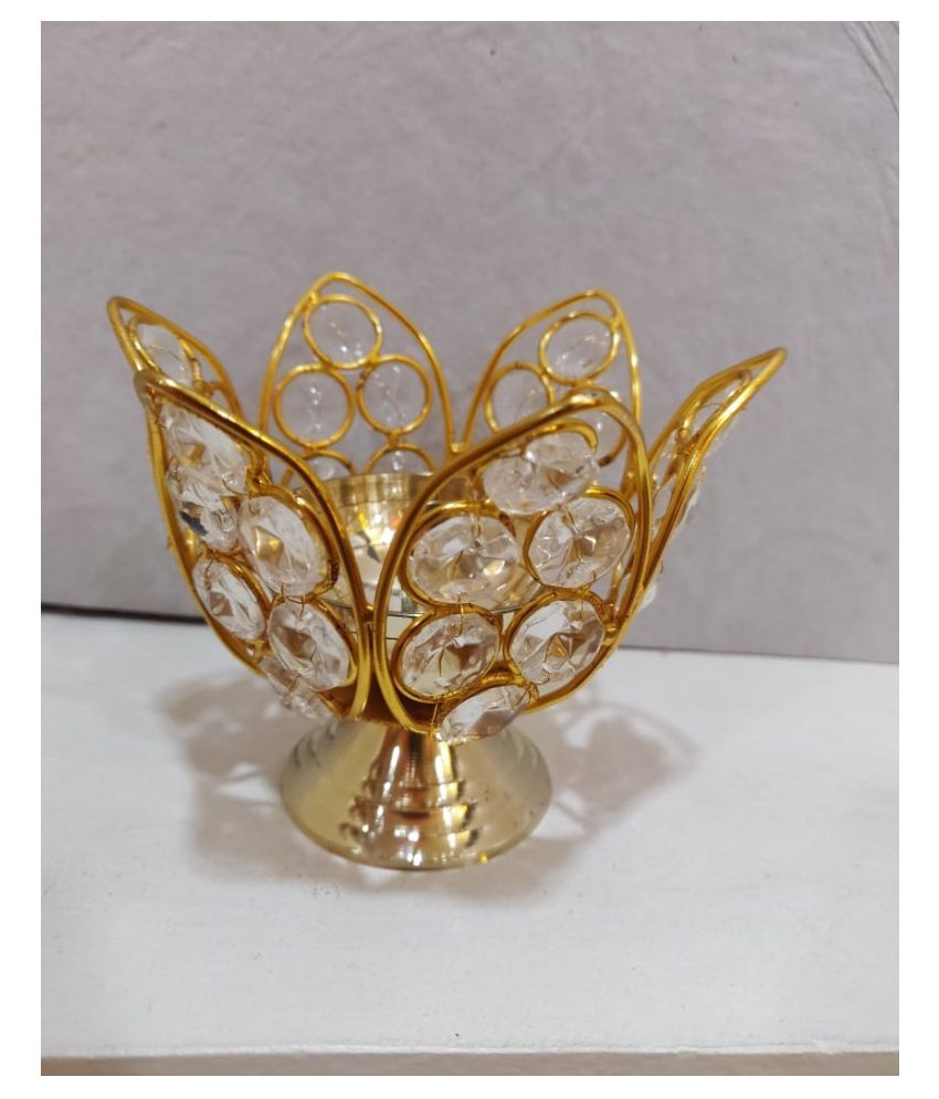 Kiyaan Creations Pvt Ltd Alloy Designer Diya Pack of 1 Buy Kiyaan