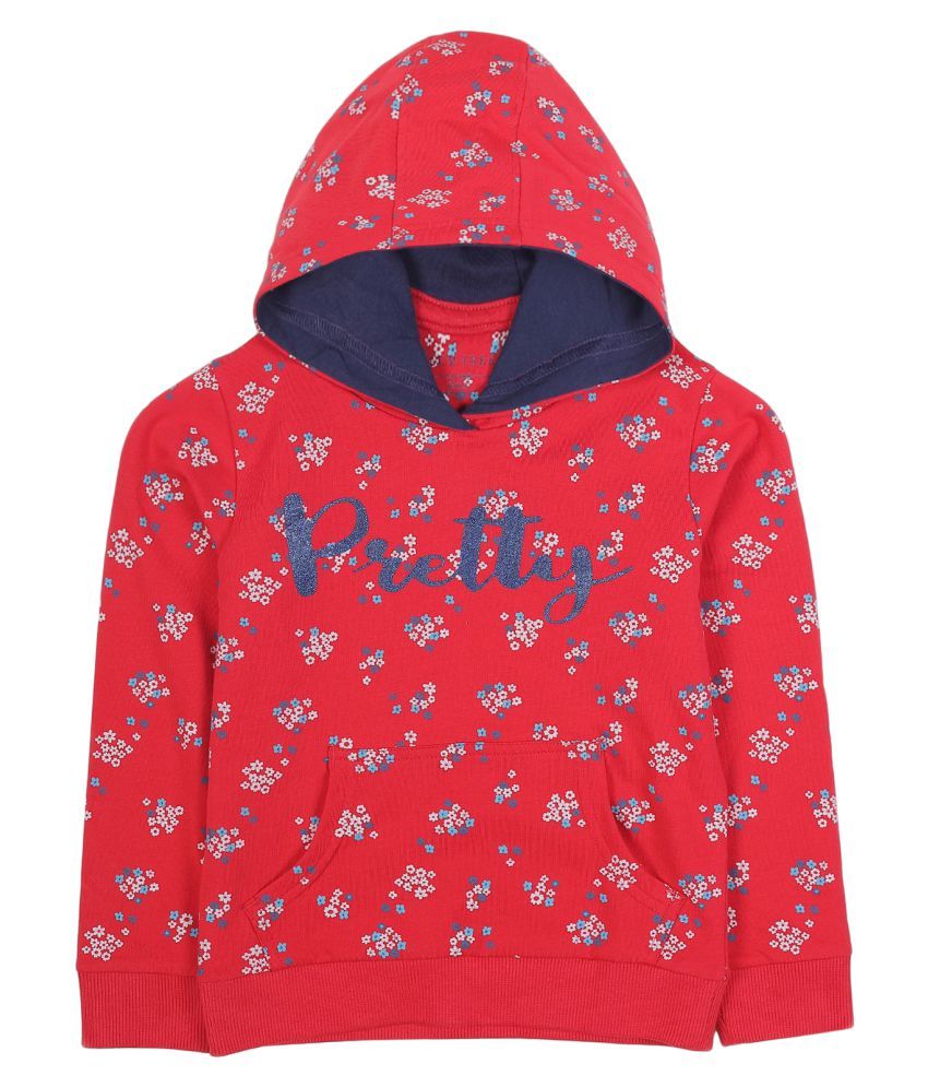     			PLUM TREE GIRLS PULLOVER SWEATSHIRT-red