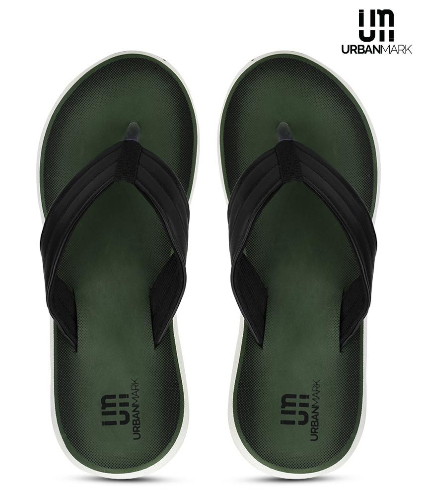 urbanmark green daily slippers