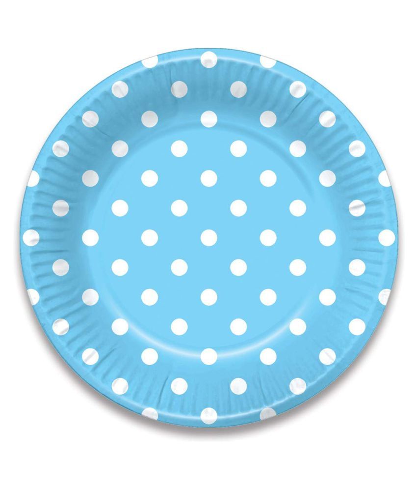 cheap blue paper plates