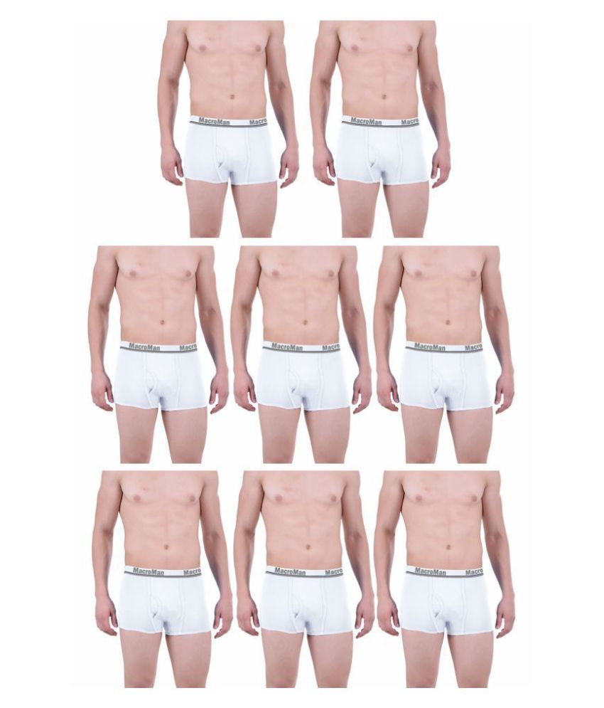     			Rupa White Trunk Pack of 8