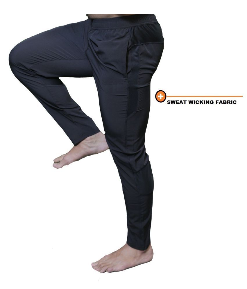 mens stretch track pants