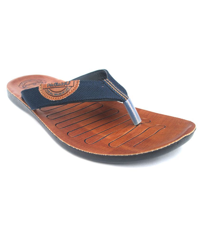 VKC Walkaroo Blue Synthetic Leather Sandals Price in India- Buy VKC ...