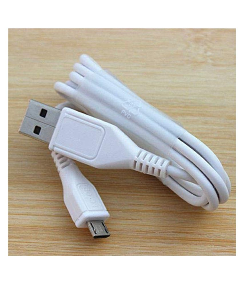 OSM Data Tranfer And Charging Cable For All Vivo Smart Mobile Phone USB Data Cable White 1 Meter