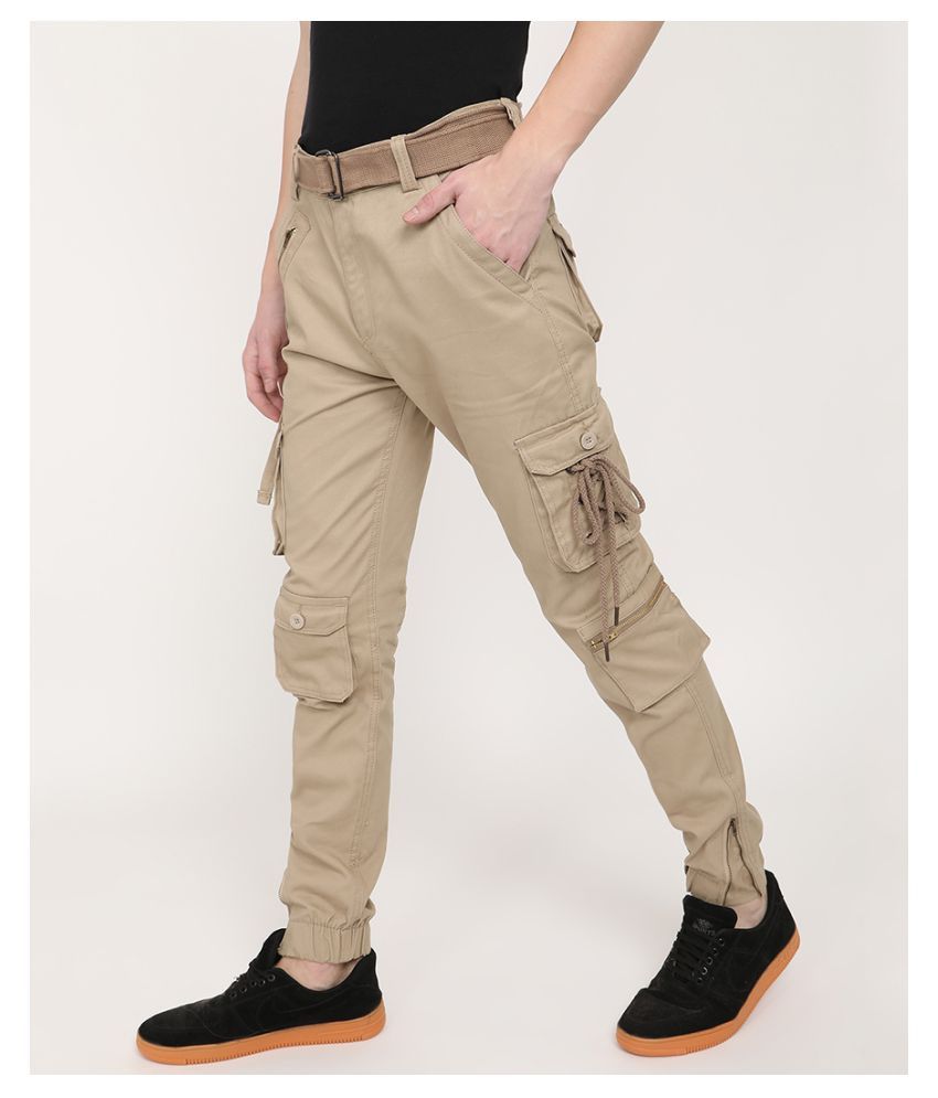 beige track pants womens