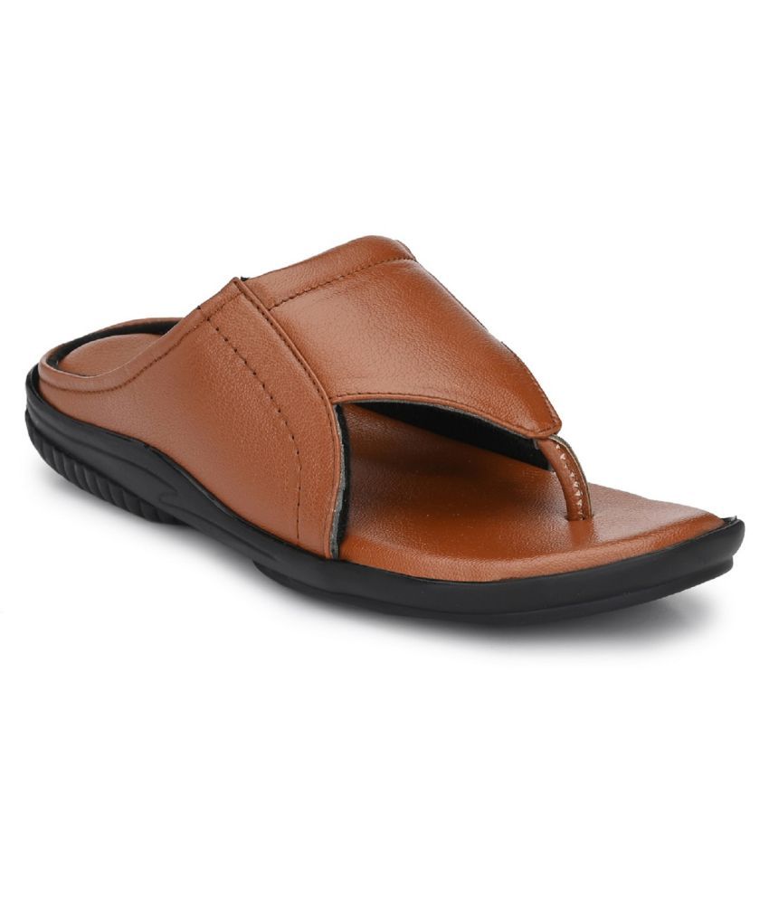 bucik tan leather slippers