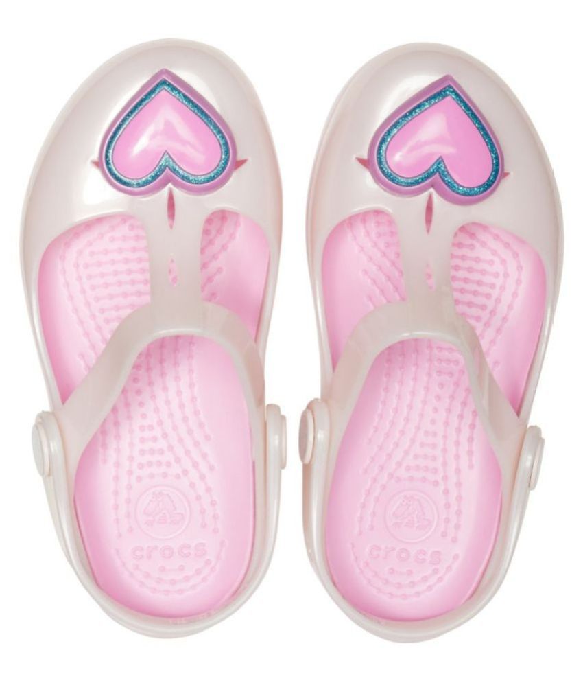 Crocs Isabella Pink Girls Clog Price in India- Buy Crocs Isabella Pink ...
