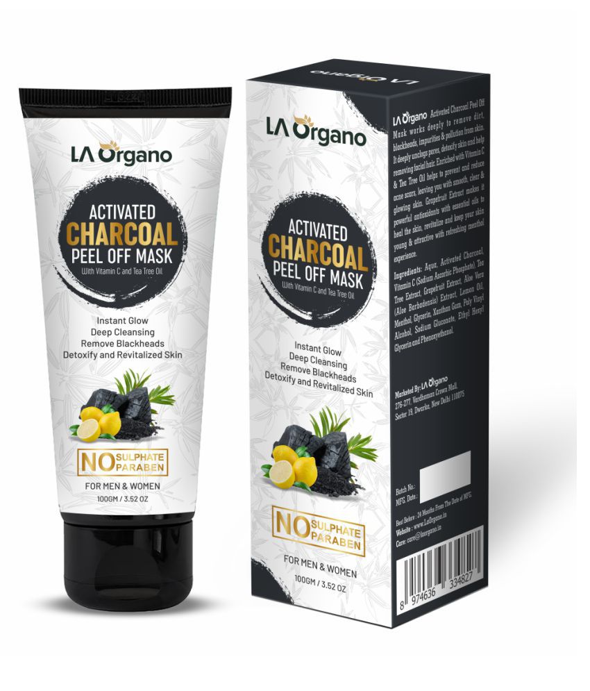     			LA ORGANO - Blackhead Removal Peel Off Mask for All Skin Type (Pack of 1)