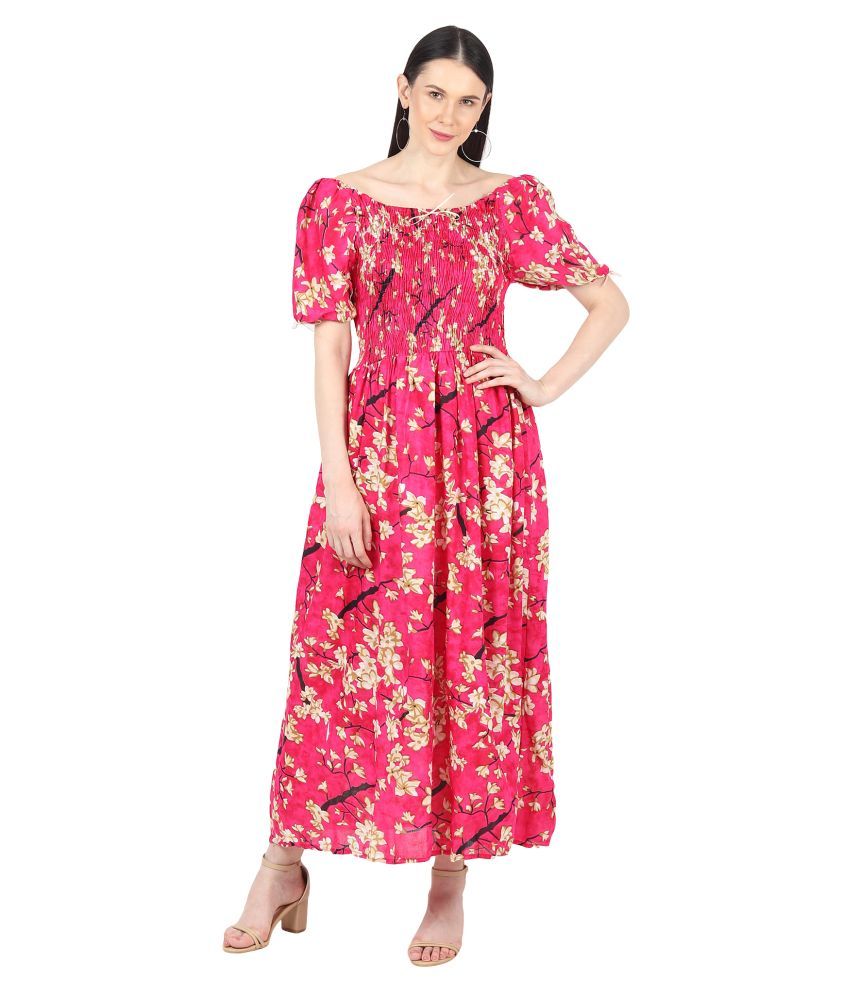 viscose frock designs 2020