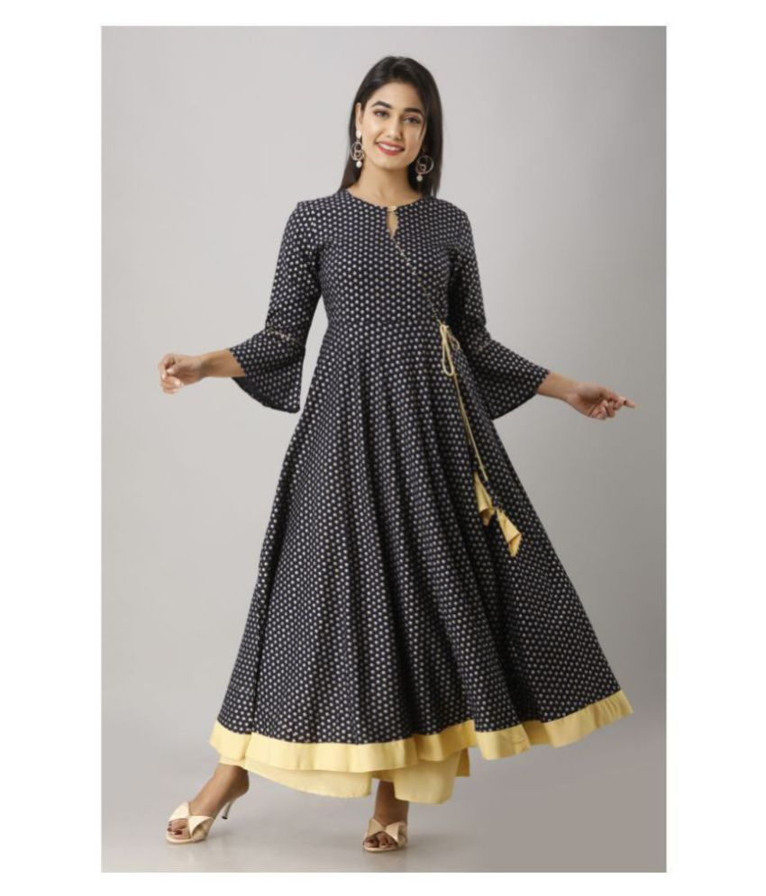 anarkali cotton kurti