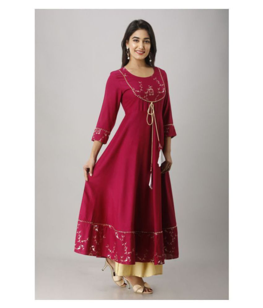 branded anarkali kurti