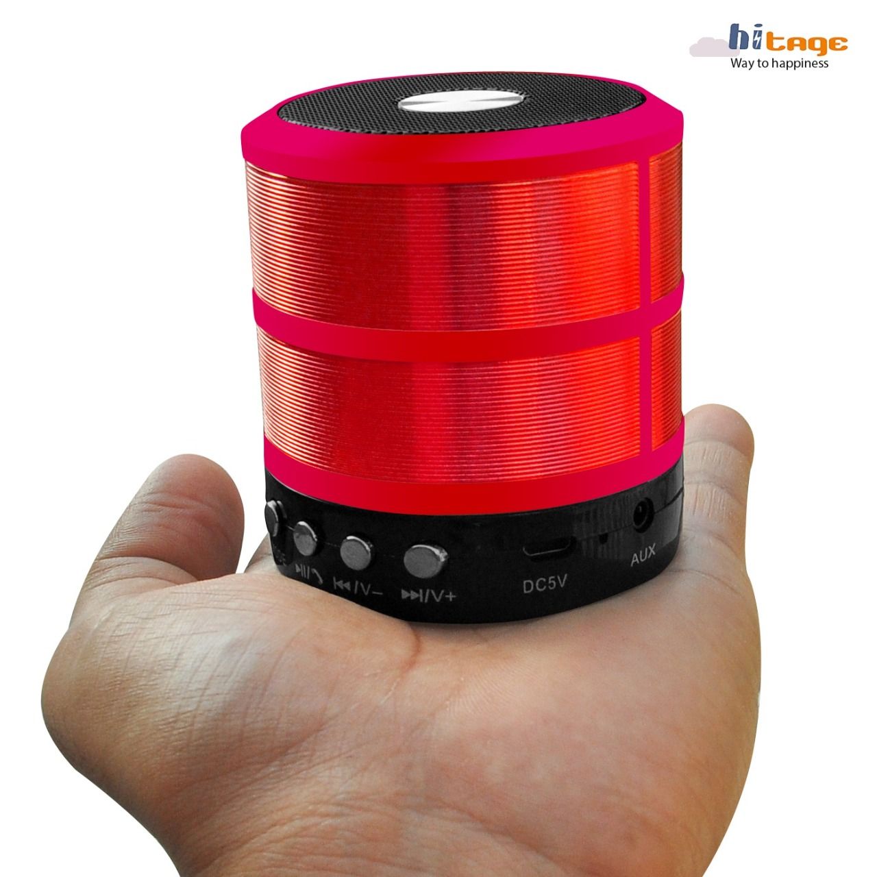 PHONETRONIC WS-887 Mini Bluetooth Speaker- Red Color - Buy PHONETRONIC WS-887 Mini Bluetooth ...