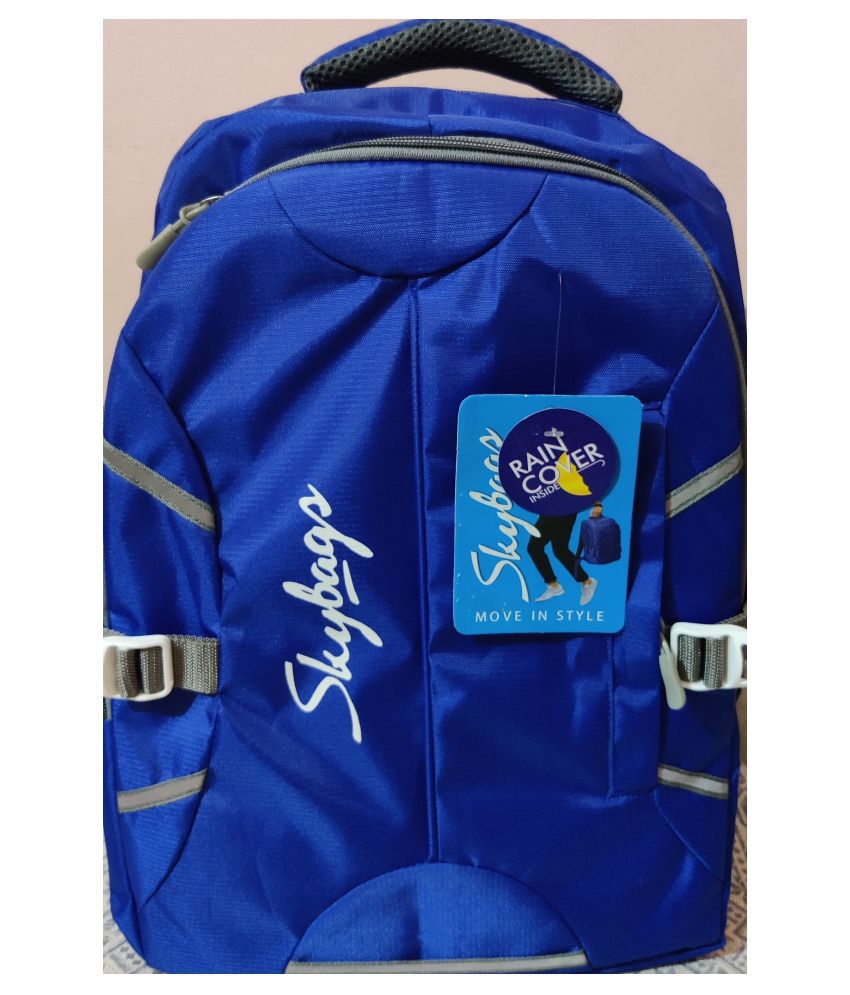 sky bag blue Backpack - Buy sky bag blue Backpack Online at Low Price ...
