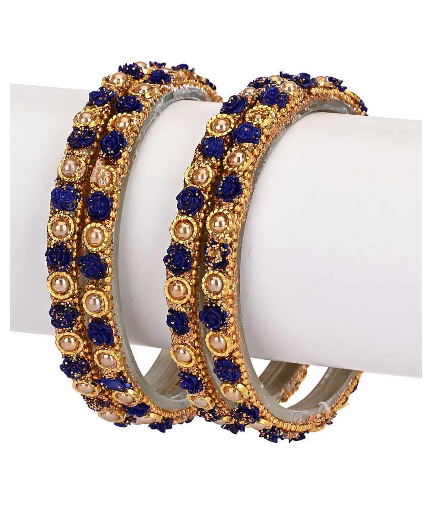 Designer Bridal Glass Bangle/ Kada Set For Party, Marriage, And Function, Ornamented, Colorful