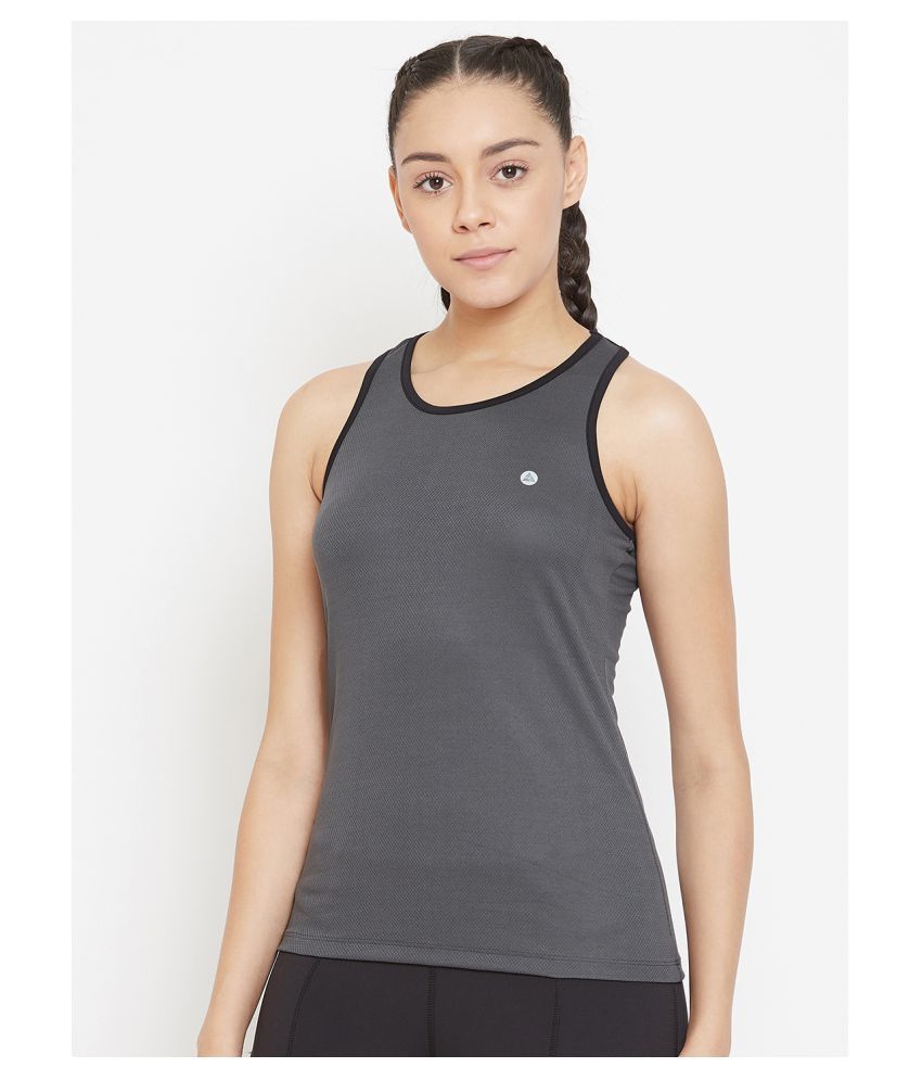 Buy Athleto Grey Polyester Tank Tops Online at Best Prices in India - Snapdeal