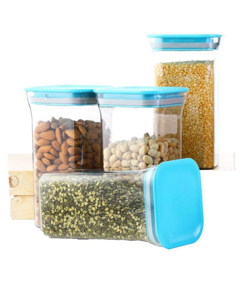     			Analog kitchenware Grocery,Pasta,Dal Polyproplene Food Container Set of 4 1100 mL