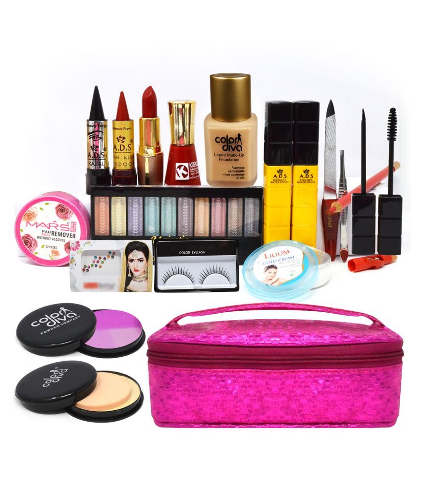     			Color Diva All In One Daily Uses Beauty Pack Home Salon Makeup Kit 300