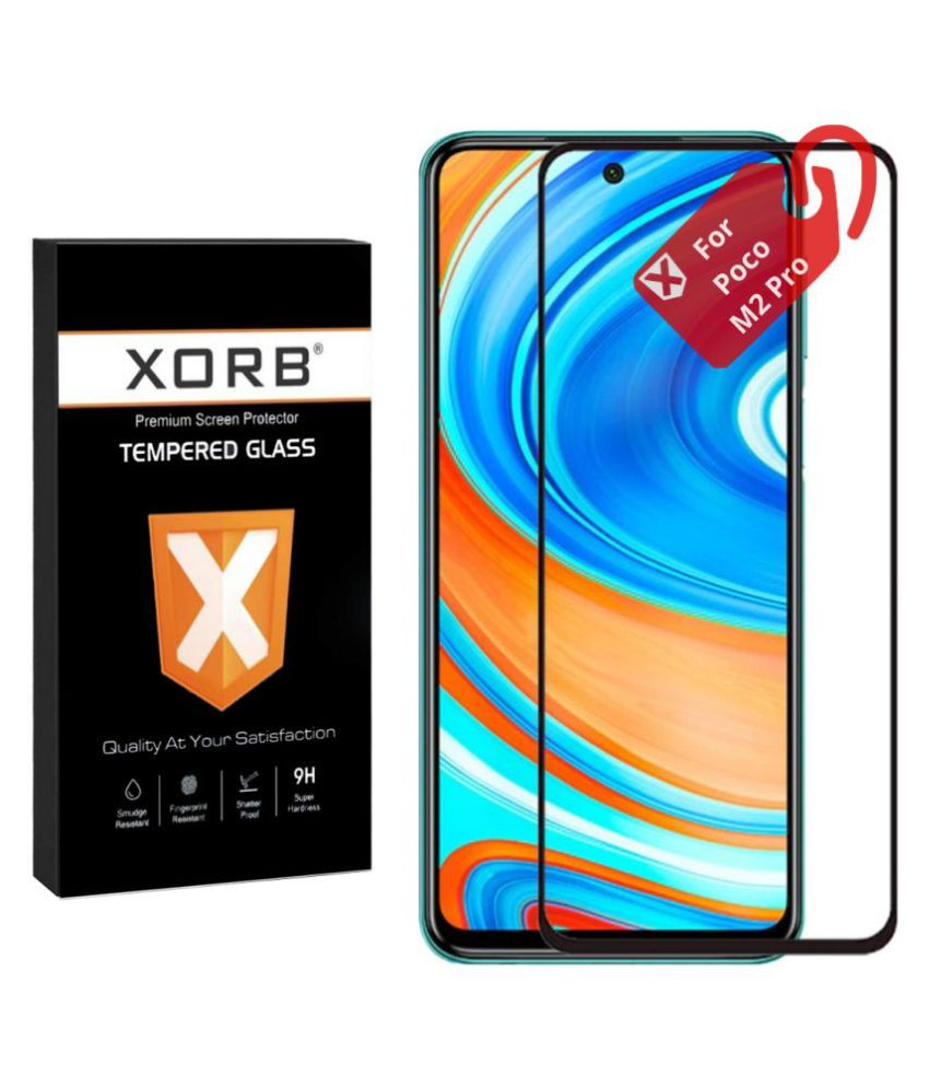 Xiaomi Poco M2 Tempered Glass By Xorb Tempered Glass Online At Low Prices Snapdeal India 0565
