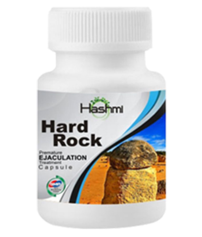 Hashmi Hard Rock Capsule | Best Ayurvedic Medicine for Harder and Longer Erection in Male (20 Capsules) Pack Of 1
