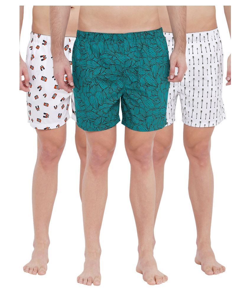     			XYXX Pack of 3 Cotton Men's Boxer- ( Multi )