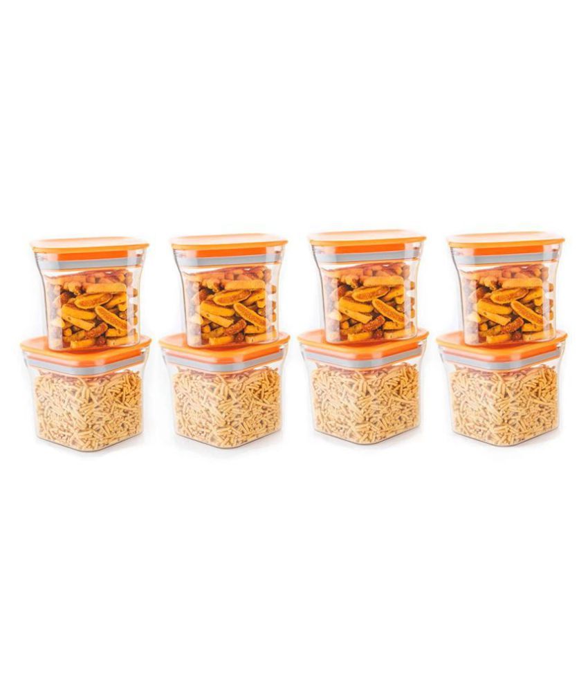     			Analog kitchenware Grocery,Food,Dal Polyproplene Food Container Set of 8 550 mL