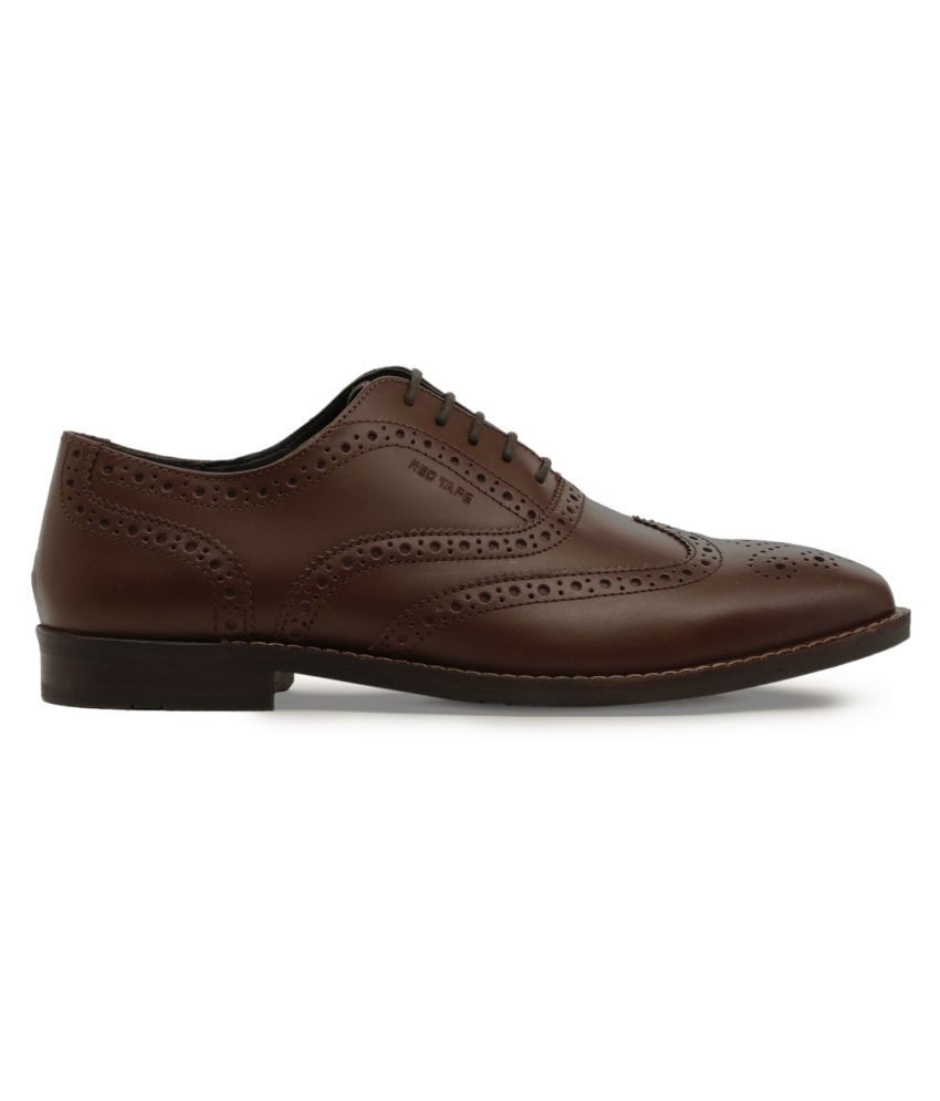 red tape oxford shoes in patent leather