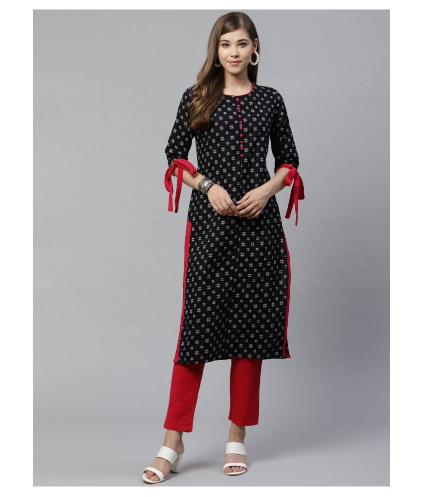 kurti trouser suit