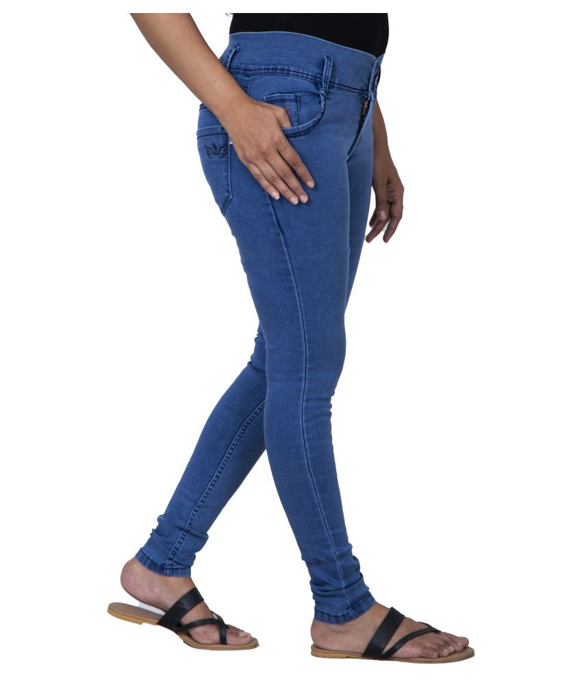 Buy Hot Threads Cotton Jeans - Blue Online at Best Prices in India ...