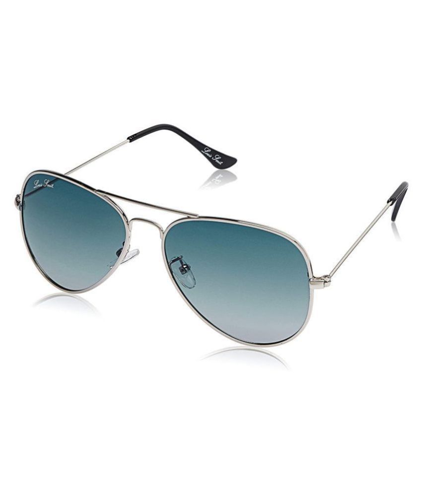 LOUIS SMIT - Blue Aviator Sunglasses ( LS101 C14 58 58 ) - Buy LOUIS SMIT - Blue Aviator ...