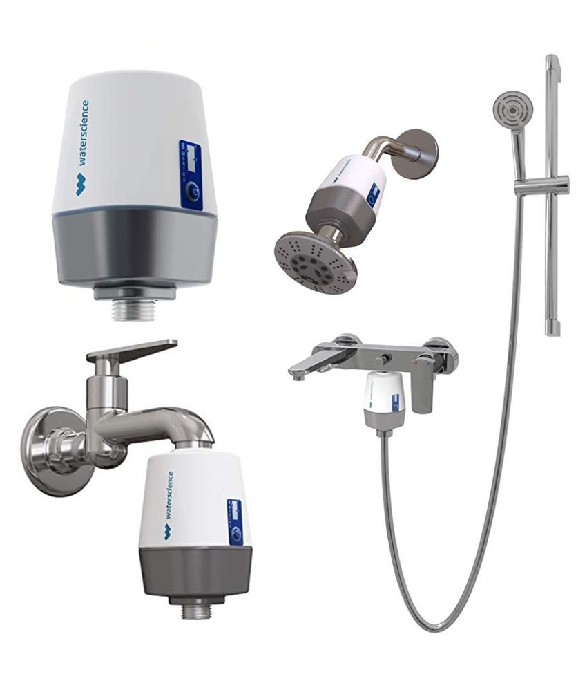 WaterScience Shower & Tap Filter for Municipal/Chlorinated water Supply