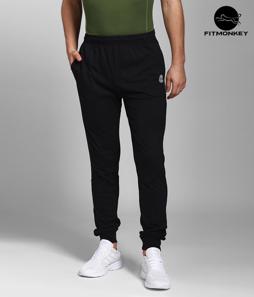 cotton blend joggers for men