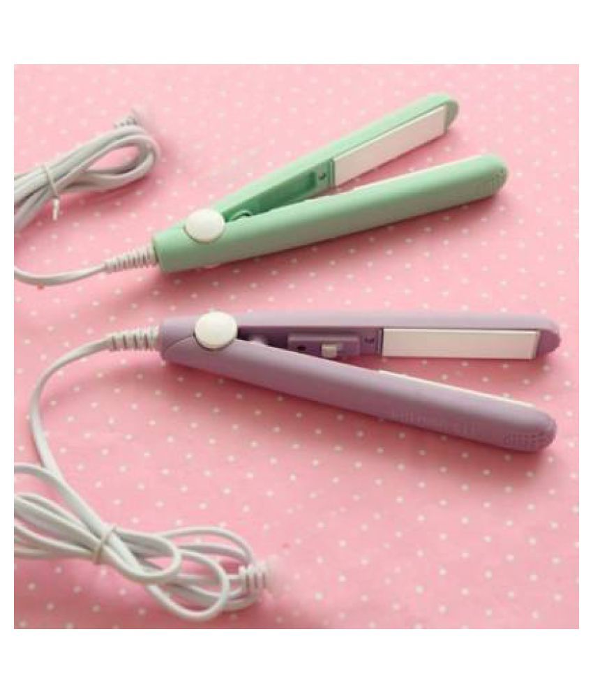 Earmark Mini Hair Straightener ( Multicolour ) Price in India Buy