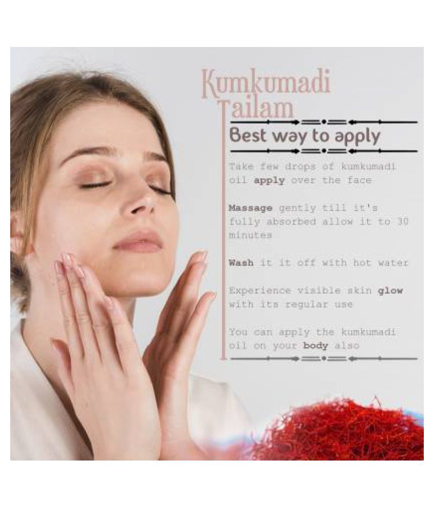Indo Challenge Kumkumadi Tailam Natural Ayurvedic Oil For Skin Lightening Anti Ageing Face Serum 30 Ml Buy Indo Challenge Kumkumadi Tailam Natural Ayurvedic Oil For Skin Lightening Anti Ageing Face Serum 30 Ml At indo challenge kumkumadi tailam natural ayurvedic oil for skin lightening anti ageing face serum 30 ml