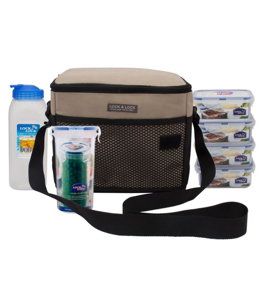 lock & lock lunch bag set