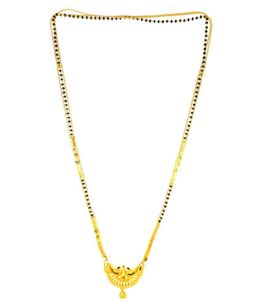     			h m product Gold Plated Letest & Designer Mangalsutra For Women-100193