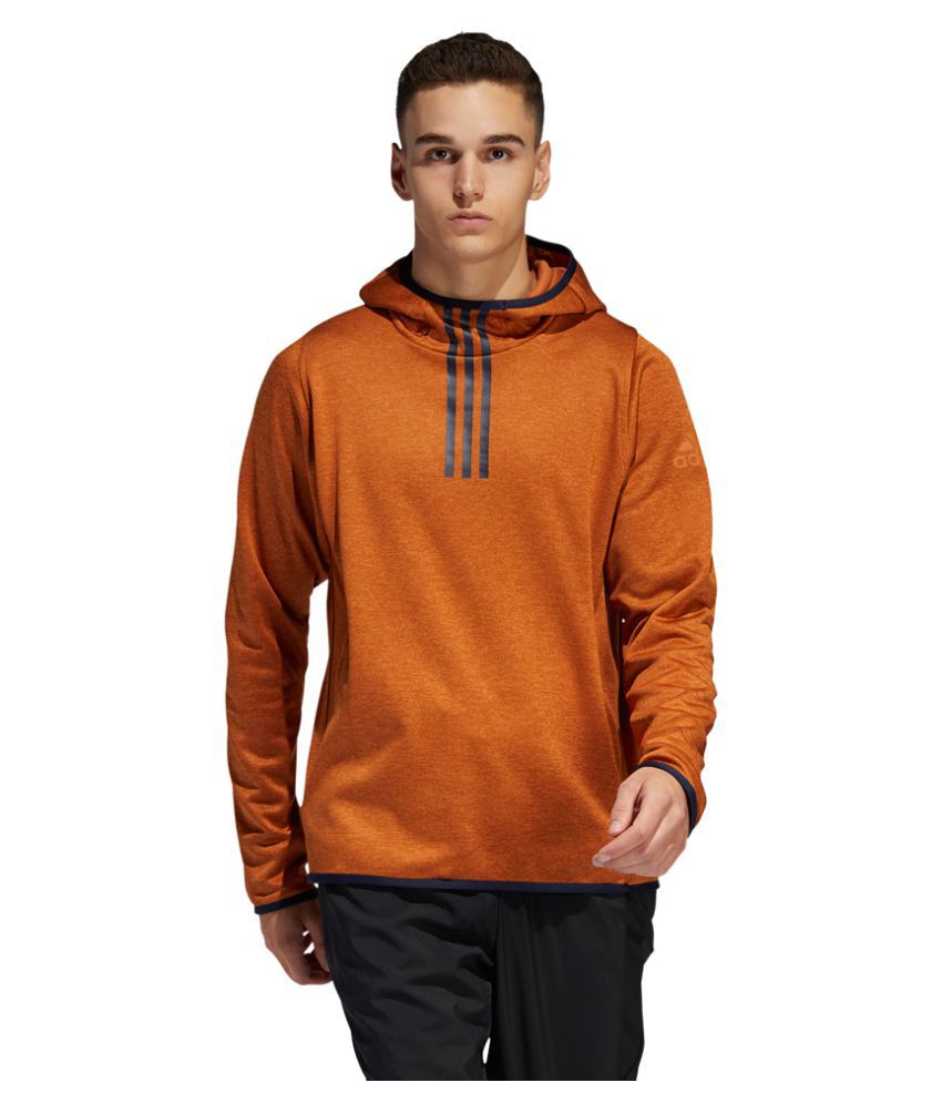 Adidas Brown Polyester Sweatshirt - Buy Adidas Brown Polyester ...