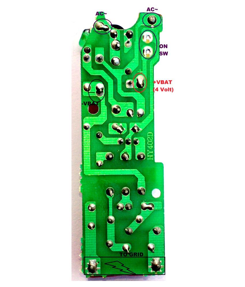 Buy High Voltage DC mosquito zapper circuit Model HY402D Online at Low