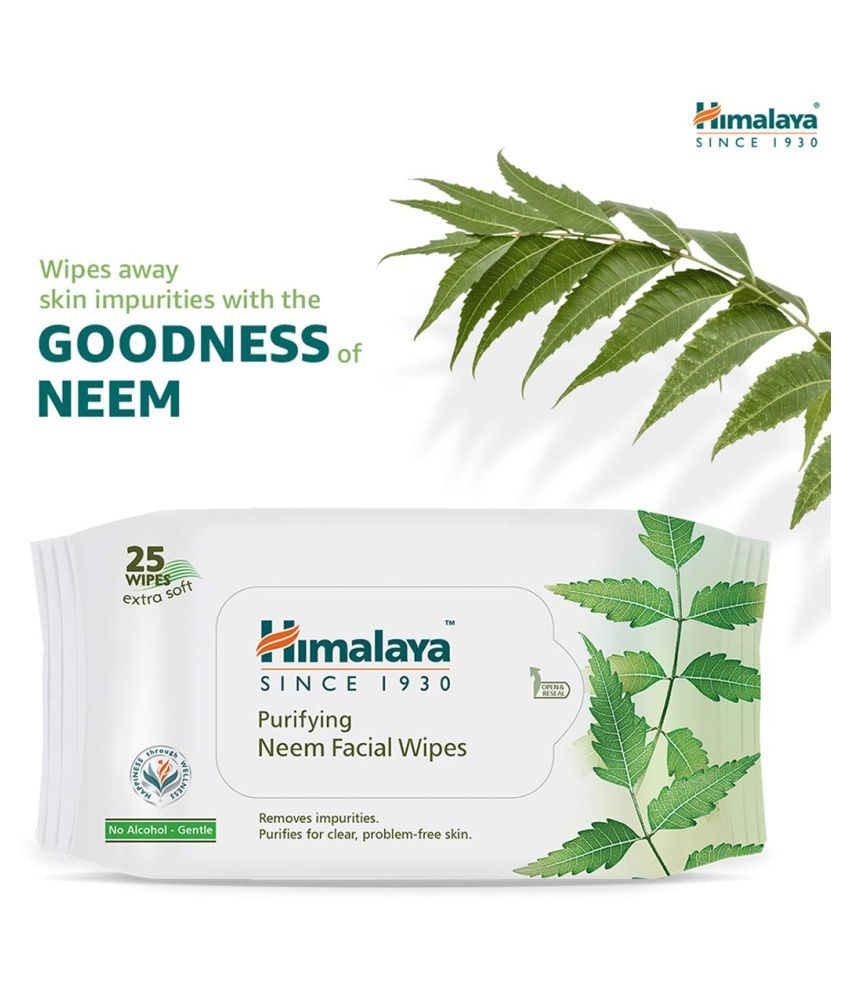 Himalaya Purifying Neem Facial Wipes, 10 Count Buy Himalaya Purifying