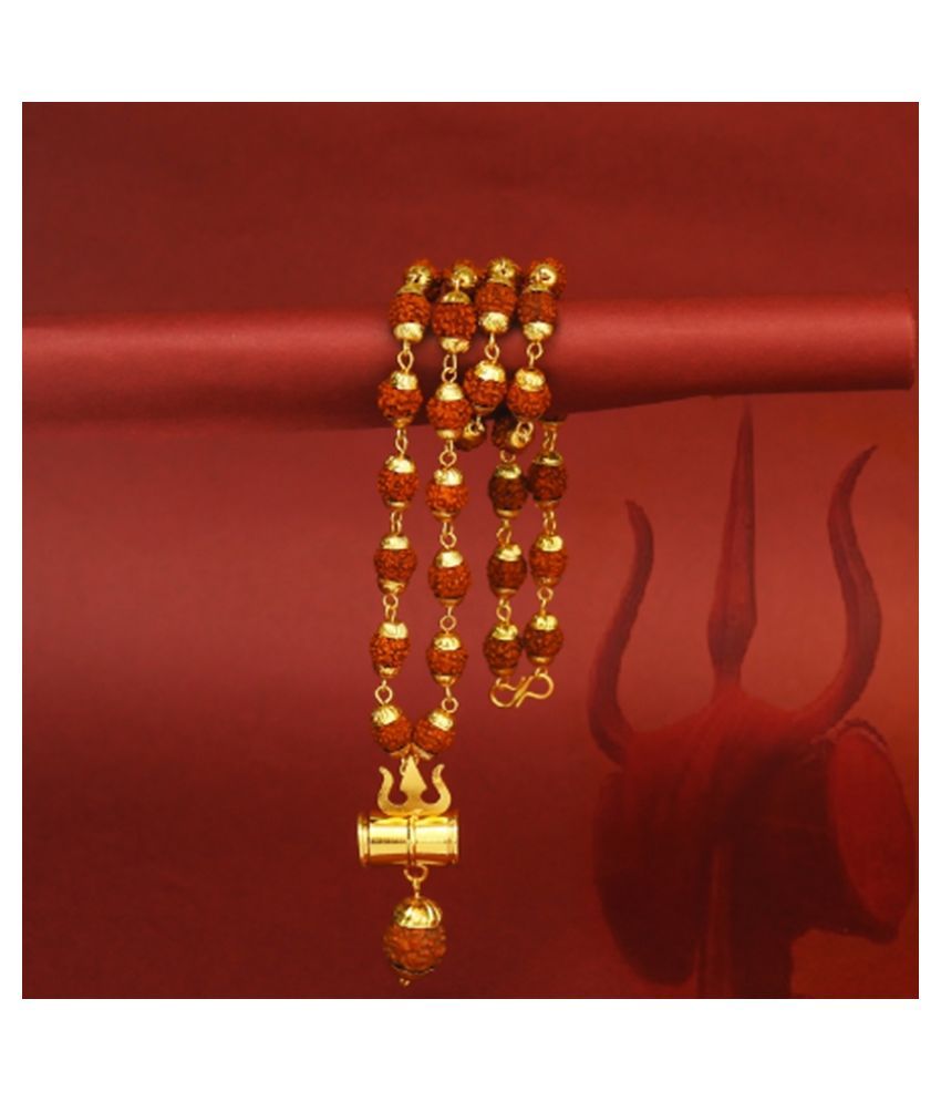 gold locket mala