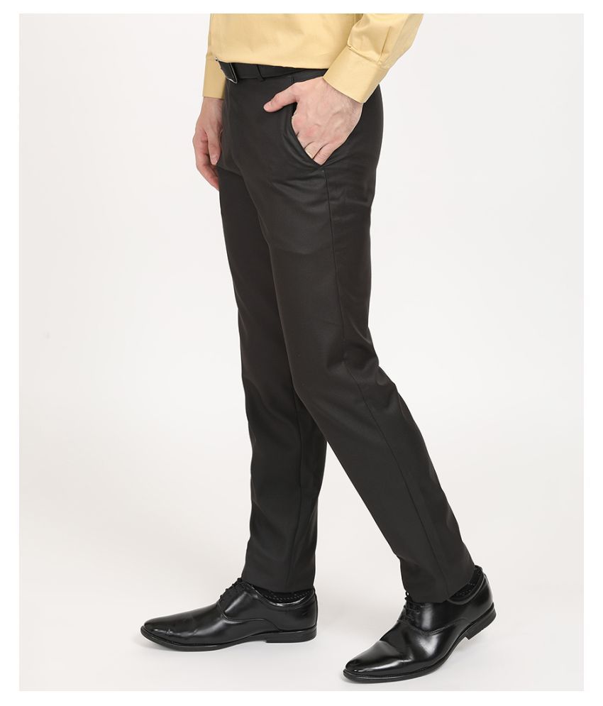regular fit trousers