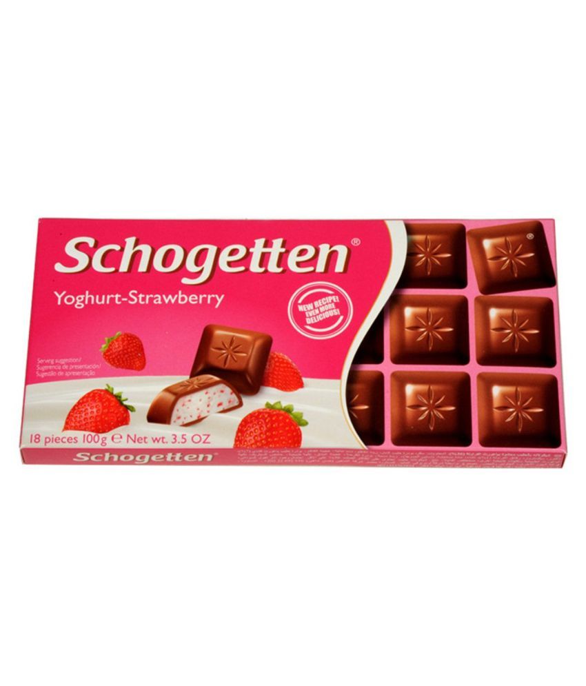 Schogetten Yogurt Strawberry Milk Chocolate 100 g Buy Schogetten