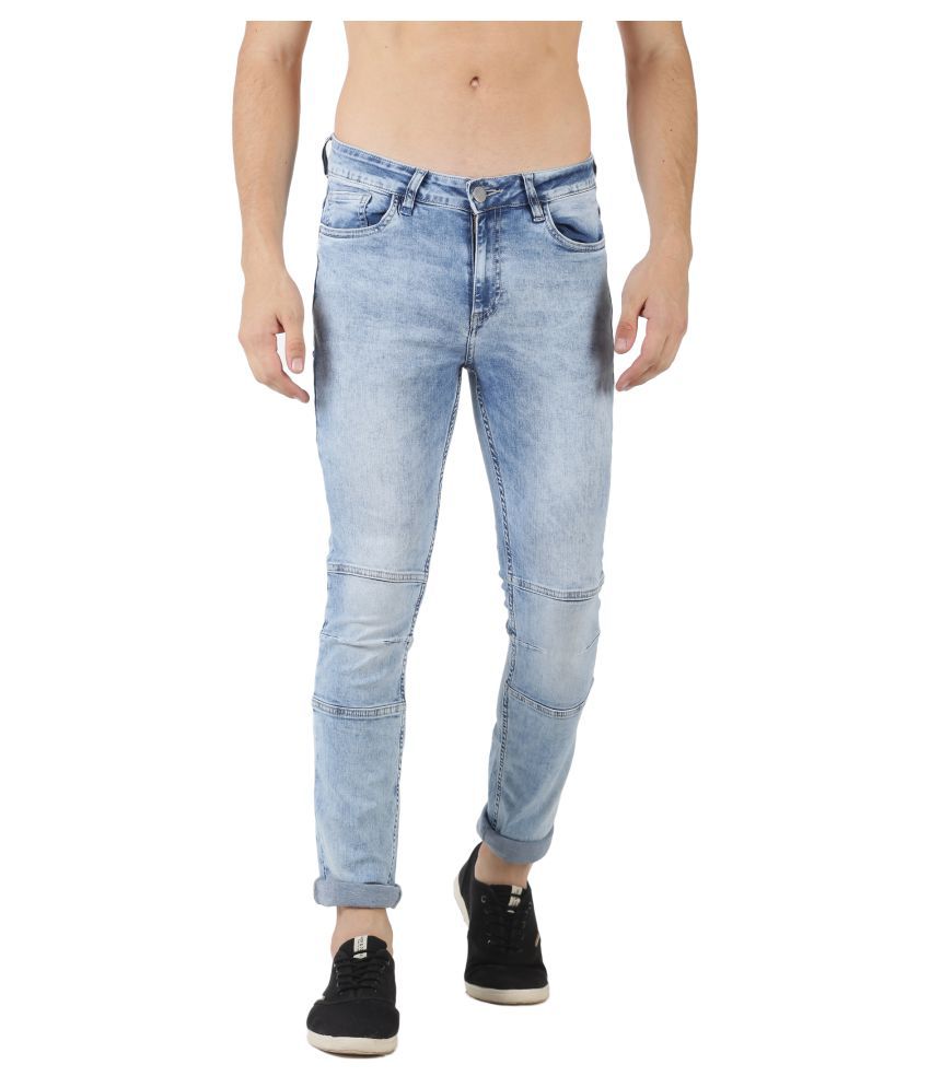 light blue slim fit jeans