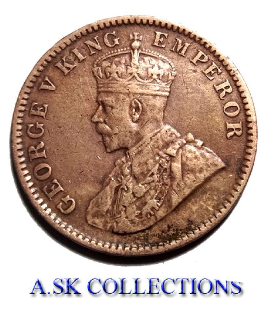 RARE ONE QUARTER ANNA YEAR 1936 GEORGE V KING EMPEROR Buy RARE ONE rare-one-quarter-anna-year-1936-george-v-king-emperor-buy-rare-one