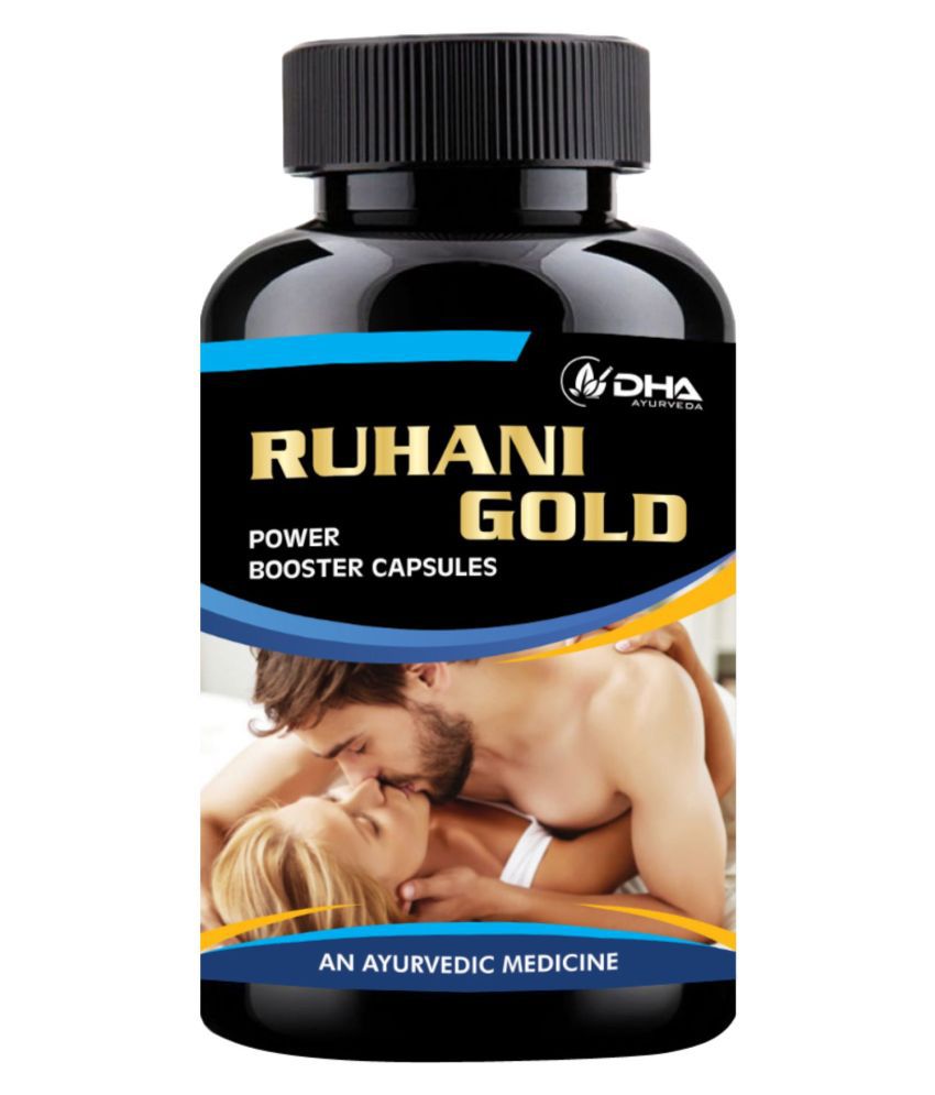 DHA Ayurveda Ruhani Gold- Power Booster Herbal Capsule 30 no.s Pack Of 1