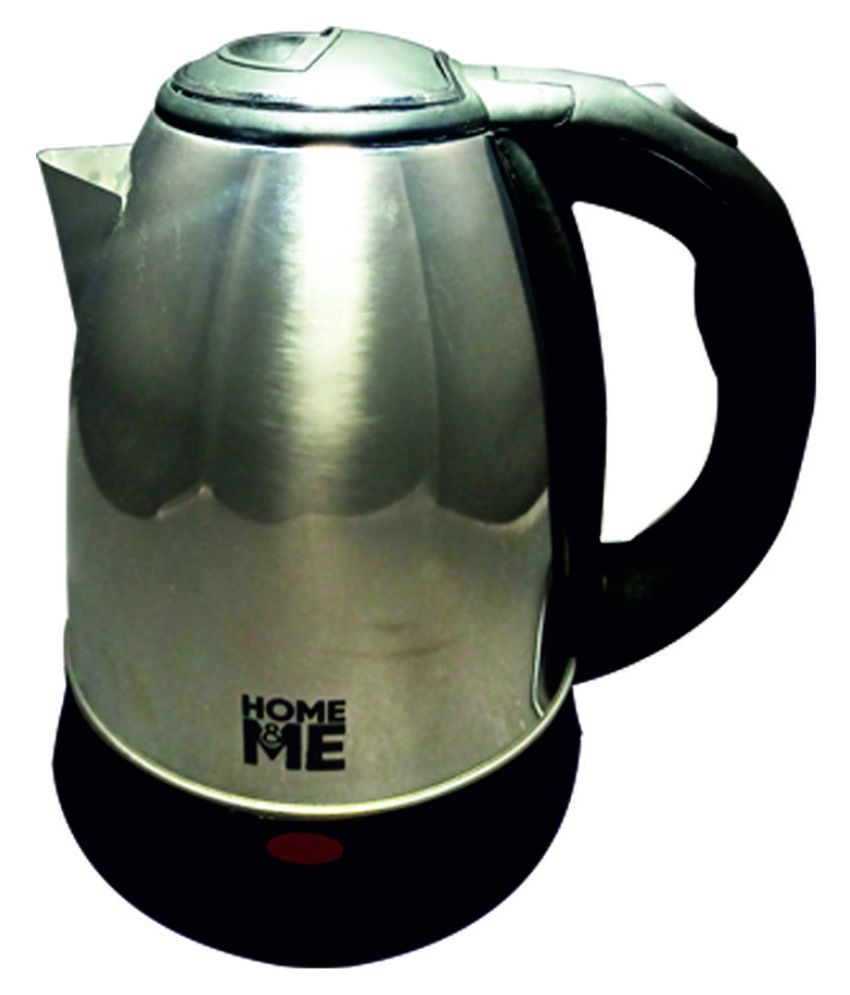 Home&Me Electric kettle 2 Liter 1500 Watt Stainless Steel Electric