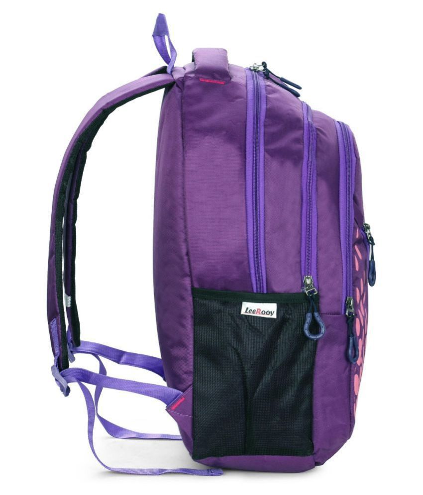LeeRooy purple Backpack - Buy LeeRooy purple Backpack Online at Low ...