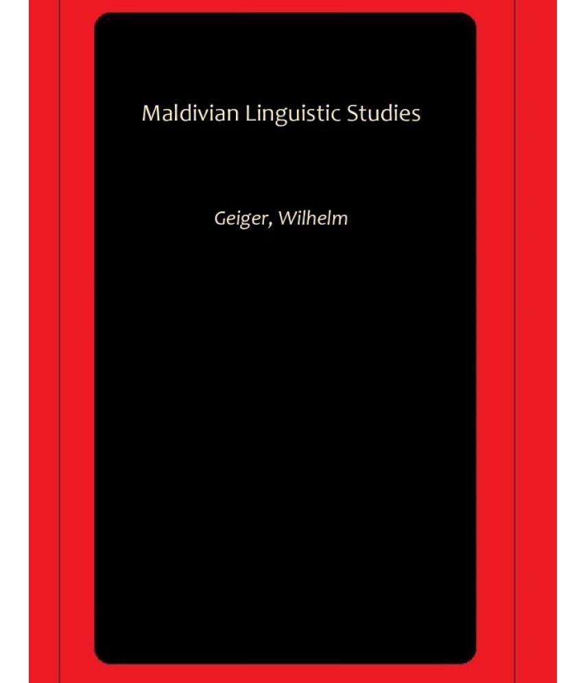     			Maldivian Linguistic Studies